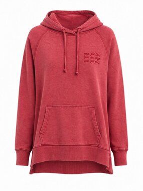 Victoria’s Secret PINK You Got This Red Pullover Hoodie M